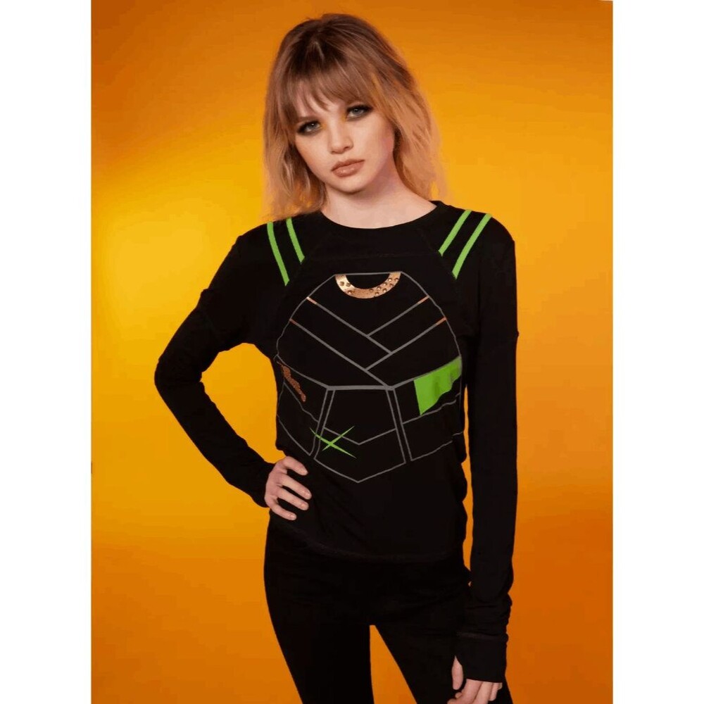 Her Universe Marvel Loki Sylvie Laufeydottir Cosplay Long-Sleeve Top XS, S,, XL
